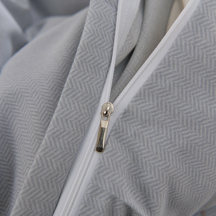 91家纺网 家纺一手货源 找家纺 董成龙 2026新款直播爆款加厚全棉活性磨毛四件套纯棉三件套 秋枫-灰