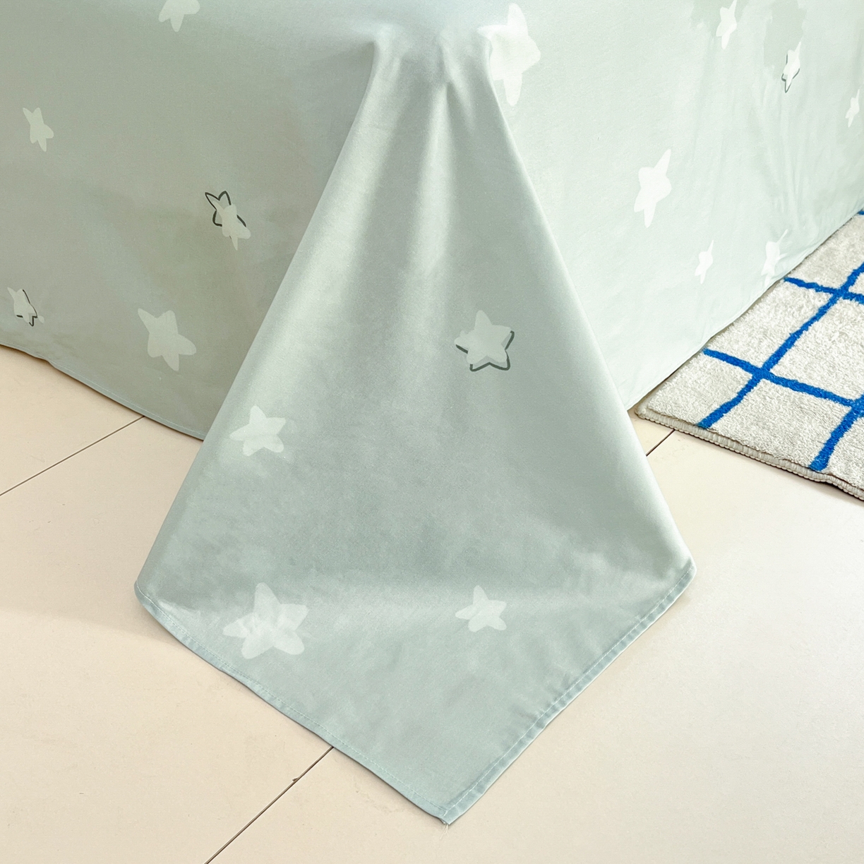 91家纺网 家纺一手货源 找家纺 晨希家居 2026春夏新款全棉纯棉小清新多规格四件套 可爱嘟嘟