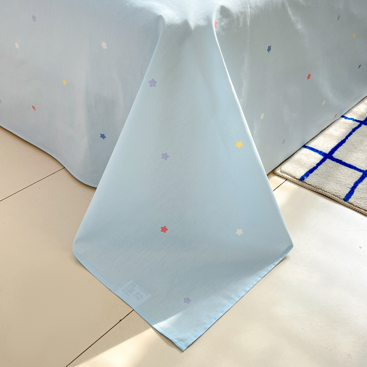 91家纺网 家纺一手货源 找家纺 晨希家居 2026春夏新款全棉纯棉小清新多规格四件套 可爱多多