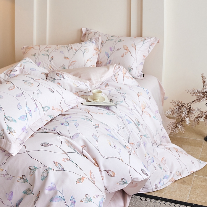 91家纺网 家纺一手货源 找家纺 （总）梧桐树 2026新款全棉纯棉长绒棉数码印花系列四件套