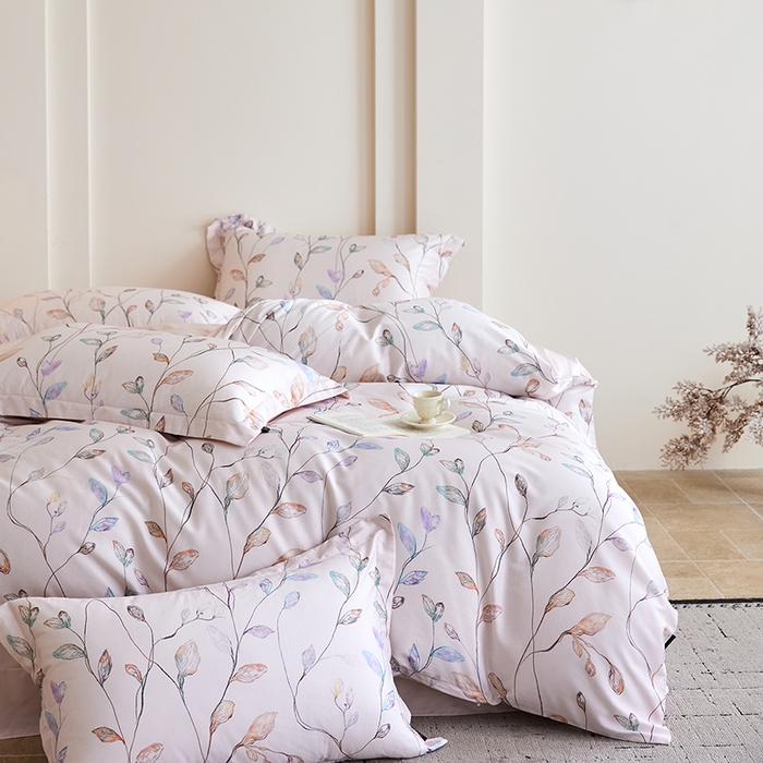 91家纺网 家纺一手货源 找家纺 （总）梧桐树 2026新款全棉纯棉长绒棉数码印花系列四件套