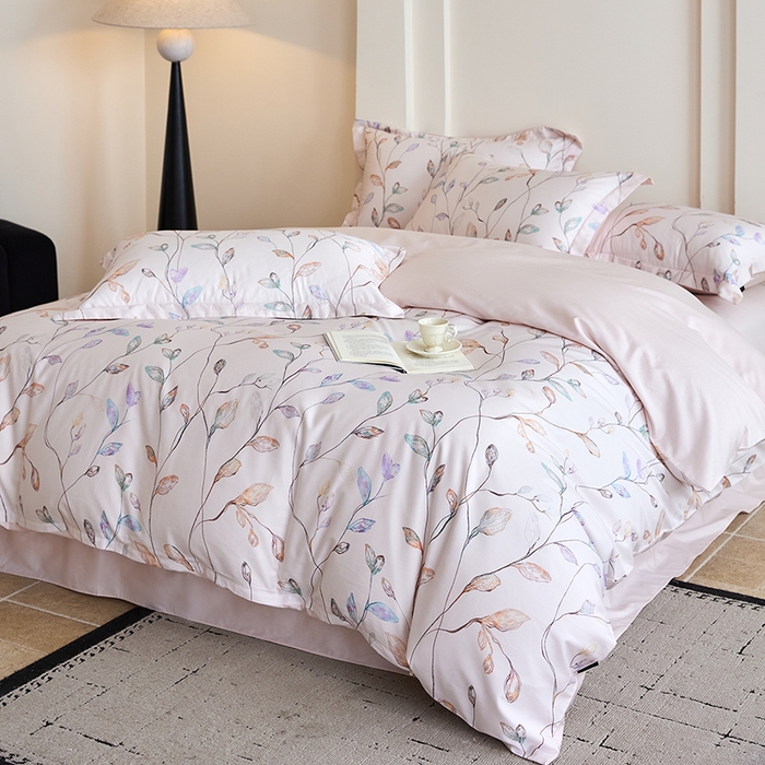 91家纺网 家纺一手货源 找家纺 （总）梧桐树 2026新款全棉纯棉长绒棉数码印花系列四件套