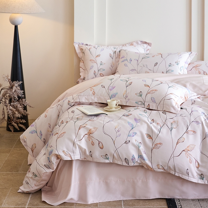 91家纺网 家纺一手货源 找家纺 （总）梧桐树 2026新款全棉纯棉长绒棉数码印花系列四件套