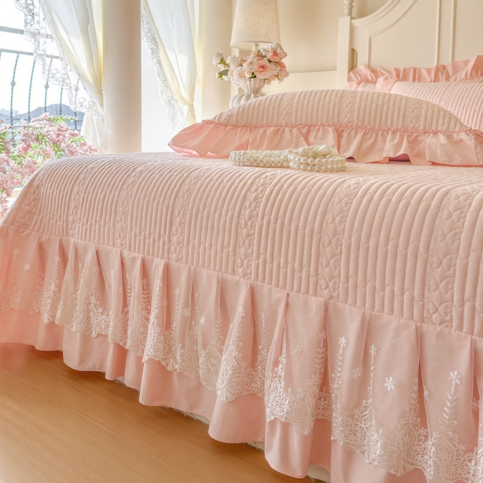 91家纺网 家纺一手货源 找家纺 （总）瑞宝 2026新款全棉水洗棉床盖四件套-初夏 严格控价。利润不低于90 除平台优惠券