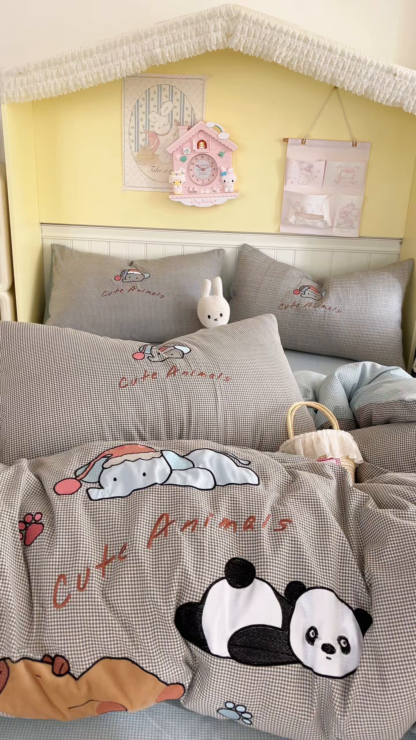 91家纺网 家纺一手货源 找家纺 （总）丫丫家纺 2026新款古法水洗棉贴布绣床单款四件套