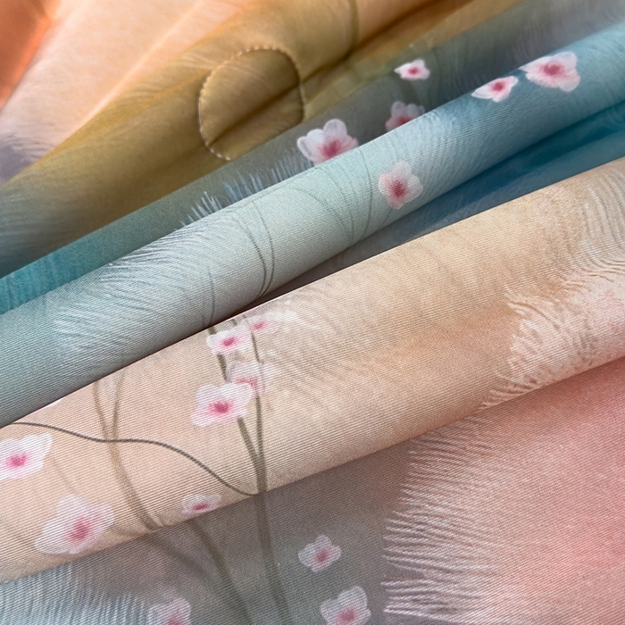 91家纺网 家纺一手货源 找家纺 莉雅居 2026新款凉感丝夏被夏凉被空调被 幻林