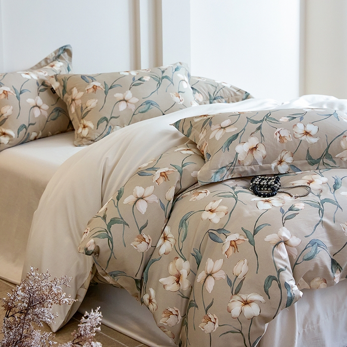 91家纺网 家纺一手货源 找家纺 （总）梧桐树 2026新款全棉纯棉长绒棉数码印花系列四件套