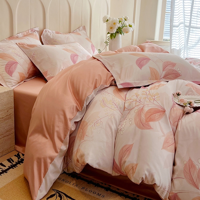 91家纺网 家纺一手货源 找家纺 （总）梧桐树 2026新款全棉纯棉长绒棉数码印花系列四件套