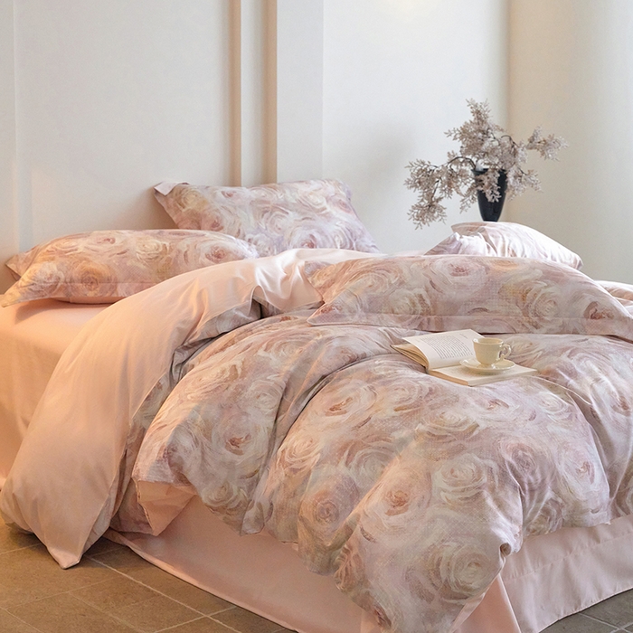 91家纺网 家纺一手货源 找家纺 （总）梧桐树 2026新款全棉纯棉长绒棉数码印花系列四件套