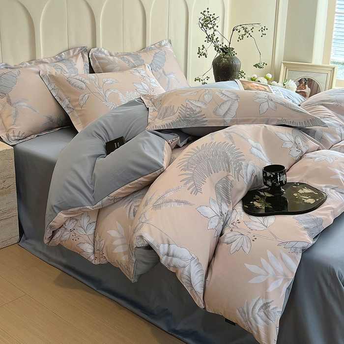 91家纺网 家纺一手货源 找家纺 （总）梧桐树 2026新款全棉纯棉长绒棉数码印花系列四件套