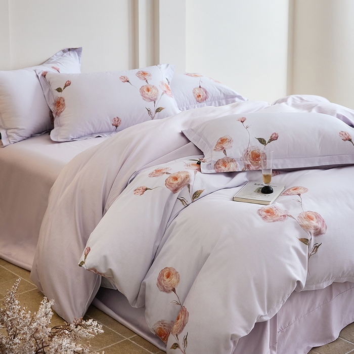 91家纺网 家纺一手货源 找家纺 （总）梧桐树 2026新款全棉纯棉长绒棉数码印花系列四件套