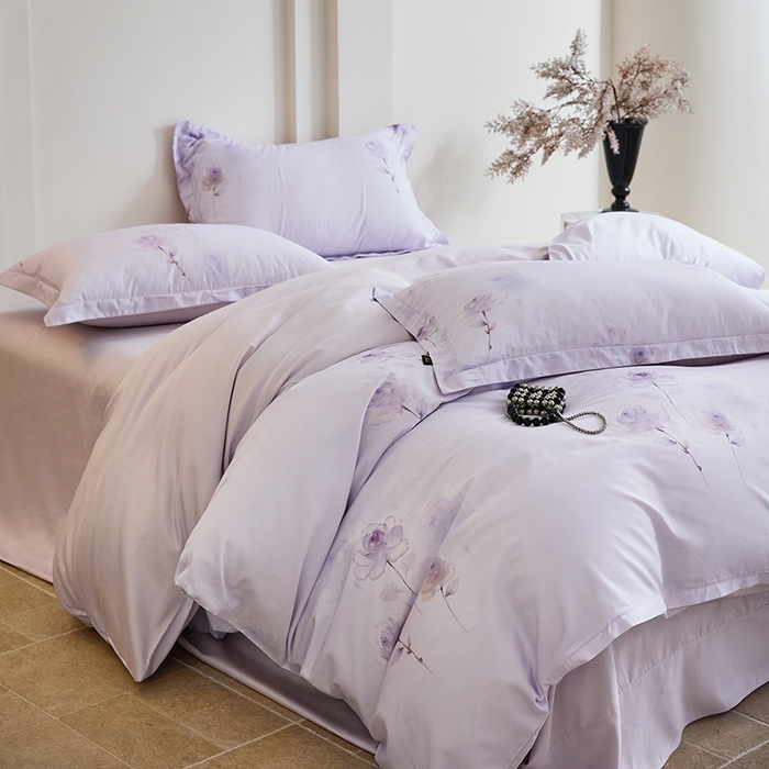 91家纺网 家纺一手货源 找家纺 （总）梧桐树 2026新款全棉纯棉长绒棉数码印花系列四件套