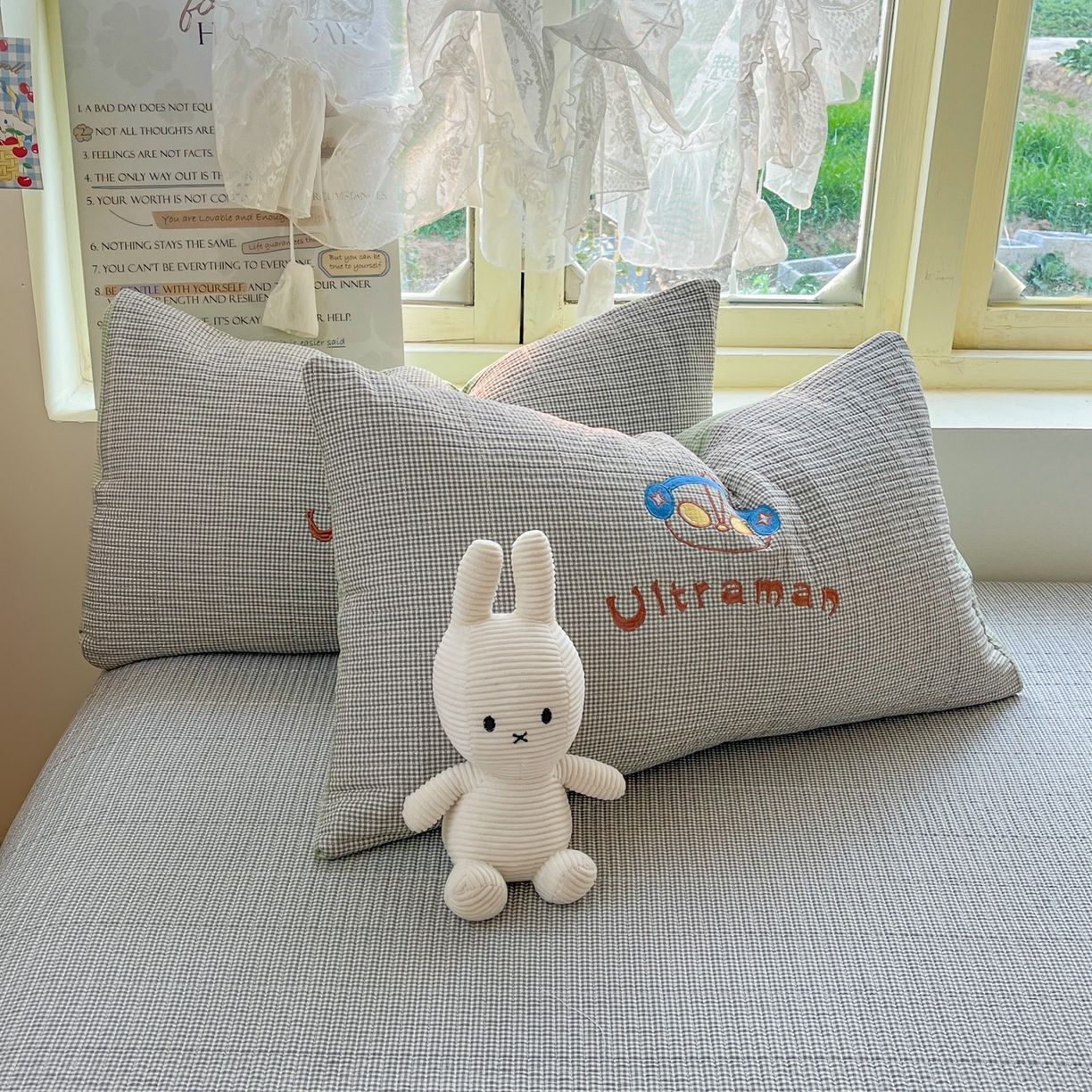 91家纺网 家纺一手货源 找家纺 （总）丫丫家纺 2026新款古法水洗棉贴布绣加厚床盖三件套