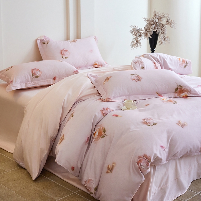 91家纺网 家纺一手货源 找家纺 （总）梧桐树 2026新款全棉纯棉长绒棉数码印花系列四件套