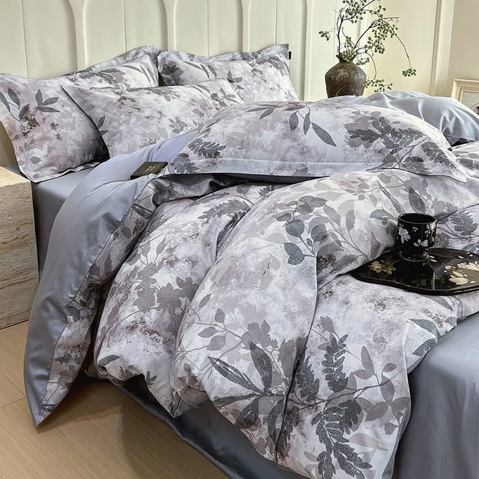 91家纺网 家纺一手货源 找家纺 （总）梧桐树 2026新款全棉纯棉长绒棉数码印花系列四件套