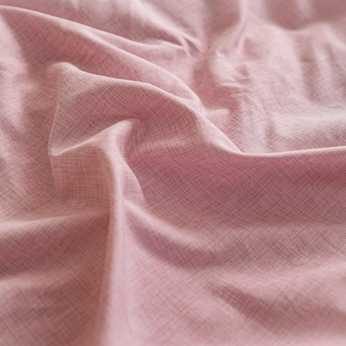 91家纺网 家纺一手货源 找家纺 宇淳国际 2026新款亲肤阳离子磨毛床单床笠系列 少女粉