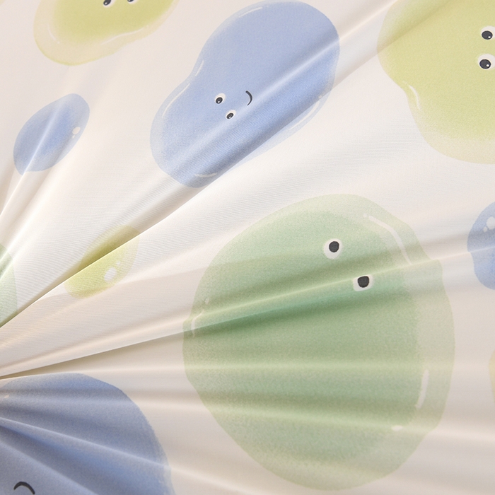 91家纺网 家纺一手货源 找家纺 诗雅纺织 2026新款仿锦氨针织凉感丝夏被 波点