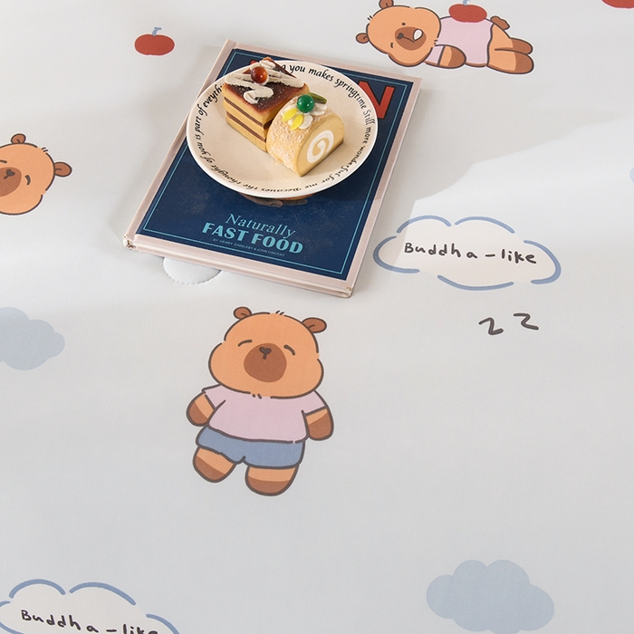 91家纺网 家纺一手货源 找家纺 诗雅纺织 2026新款仿锦氨针织凉感丝夏被 卡皮巴拉