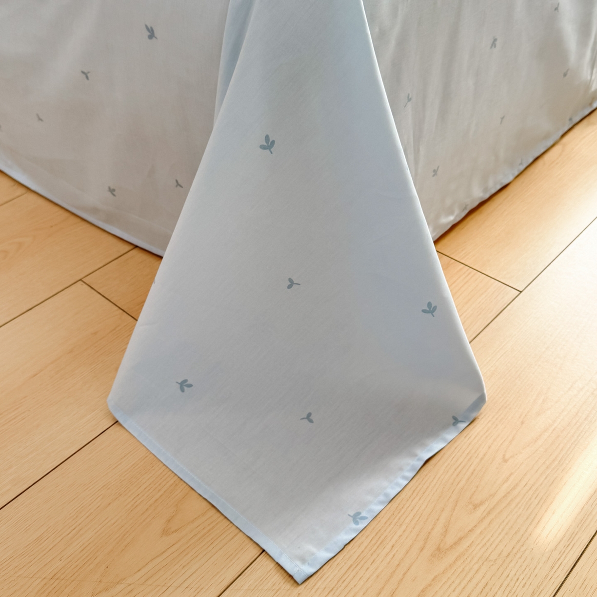 91家纺网 家纺一手货源 找家纺 景眠 2026新款全棉13372小清新简单款四件套 梦境