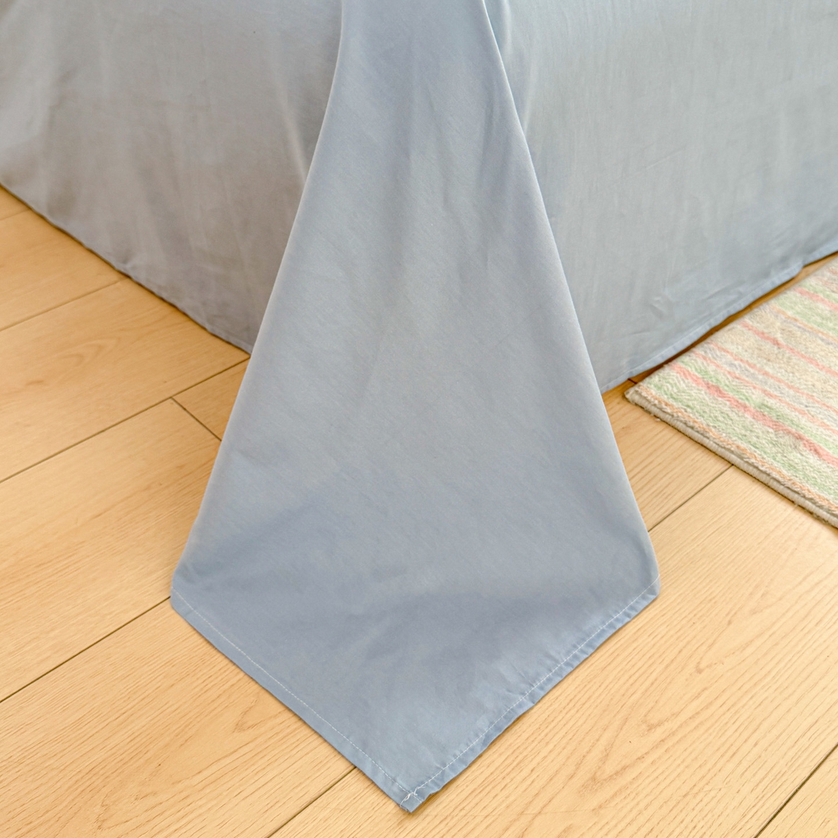 91家纺网 家纺一手货源 找家纺 景眠 2026新款全棉13372小清新简单款四件套 花蔓