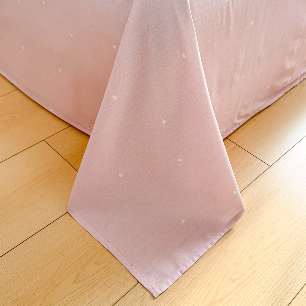 91家纺网 家纺一手货源 找家纺 景眠 2026新款全棉13372小清新简单款四件套 花间