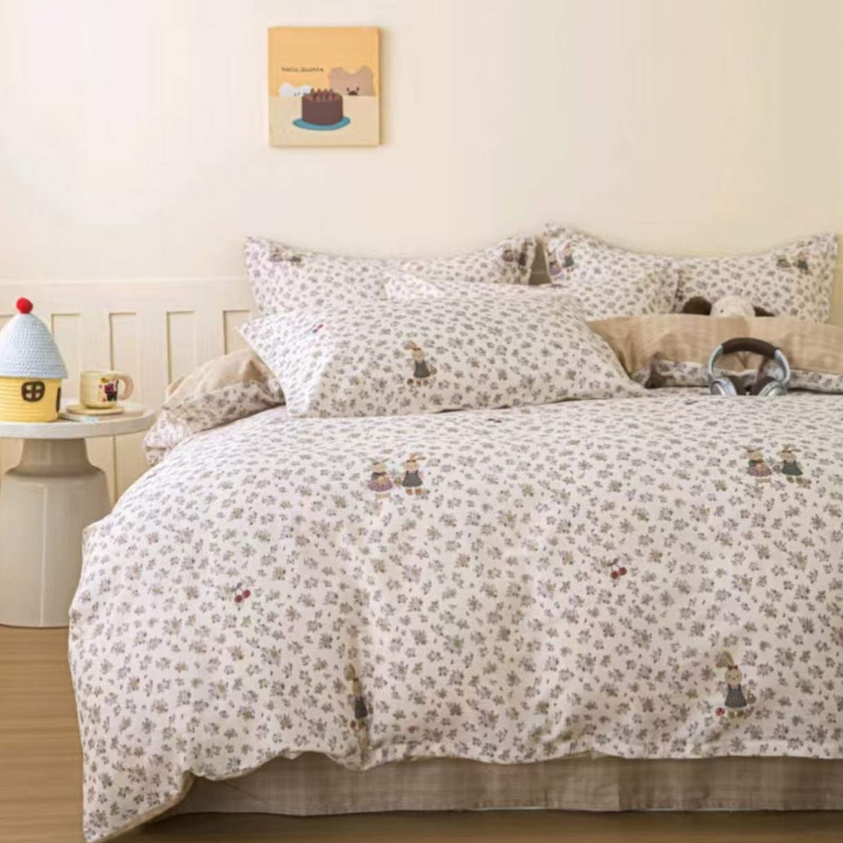 （总）梦纤绒 2026新款全棉纯棉印花四件套