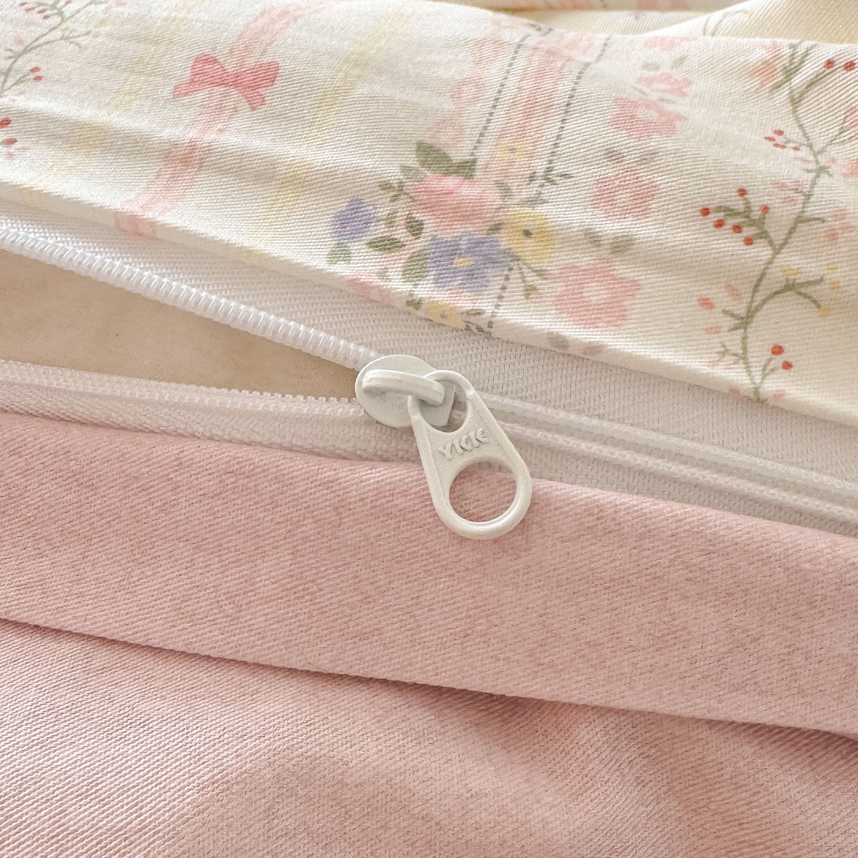 91家纺网 家纺一手货源 找家纺 景眠 2026新款全棉13372小清新简单款四件套 花间