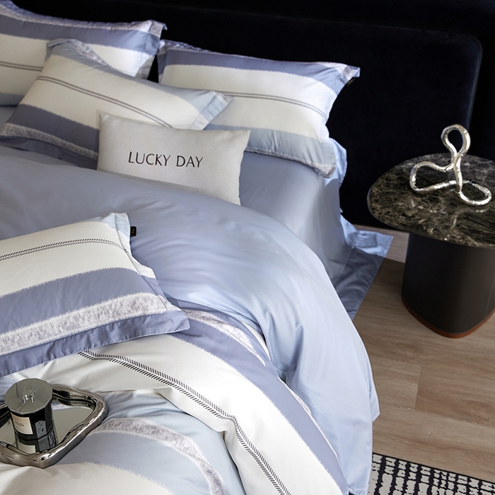 91家纺网 家纺一手货源 找家纺 梧桐树 2026新款全棉纯棉长绒棉数码印花系列四件套 S33伊格兰