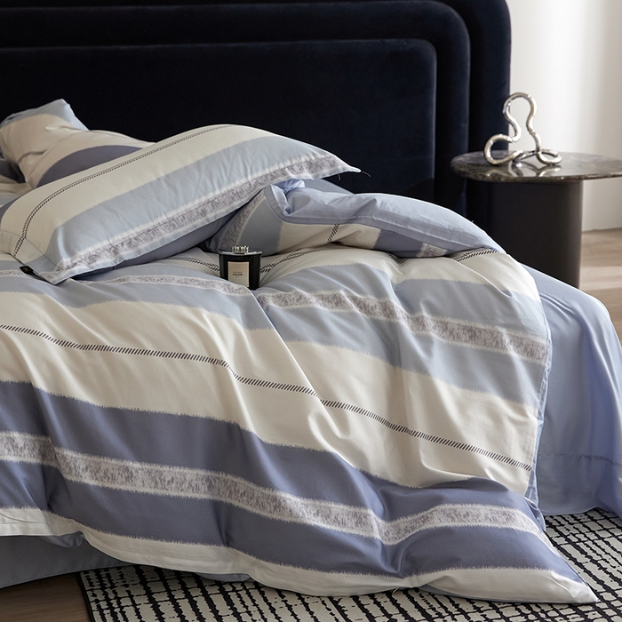 91家纺网 家纺一手货源 找家纺 梧桐树 2026新款全棉纯棉长绒棉数码印花系列四件套 S33伊格兰