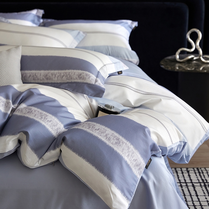 91家纺网 家纺一手货源 找家纺 梧桐树 2026新款全棉纯棉长绒棉数码印花系列四件套 S33伊格兰