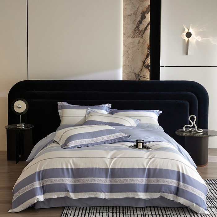 91家纺网 家纺一手货源 找家纺 梧桐树 2026新款全棉纯棉长绒棉数码印花系列四件套 S33伊格兰