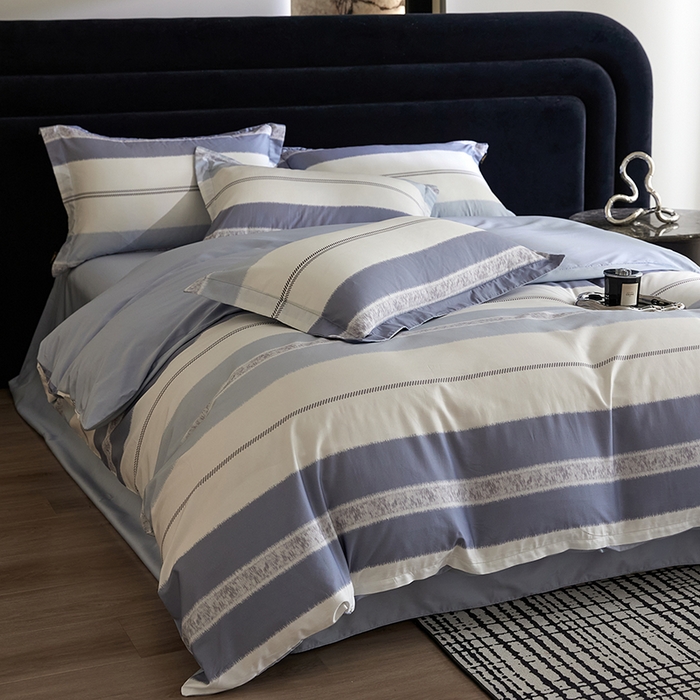 91家纺网 家纺一手货源 找家纺 梧桐树 2026新款全棉纯棉长绒棉数码印花系列四件套 S33伊格兰