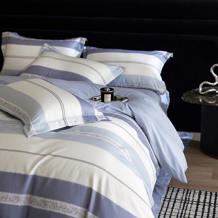 91家纺网 家纺一手货源 找家纺 梧桐树 2026新款全棉纯棉长绒棉数码印花系列四件套 S33伊格兰