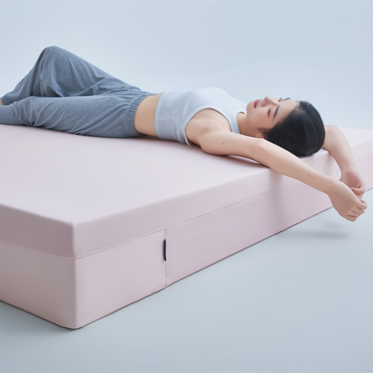 91家纺网 家纺一手货源 找家纺 优眠坊 2026春夏新款星球深睡床笠床垫保护套床笠单件 星球-粉色