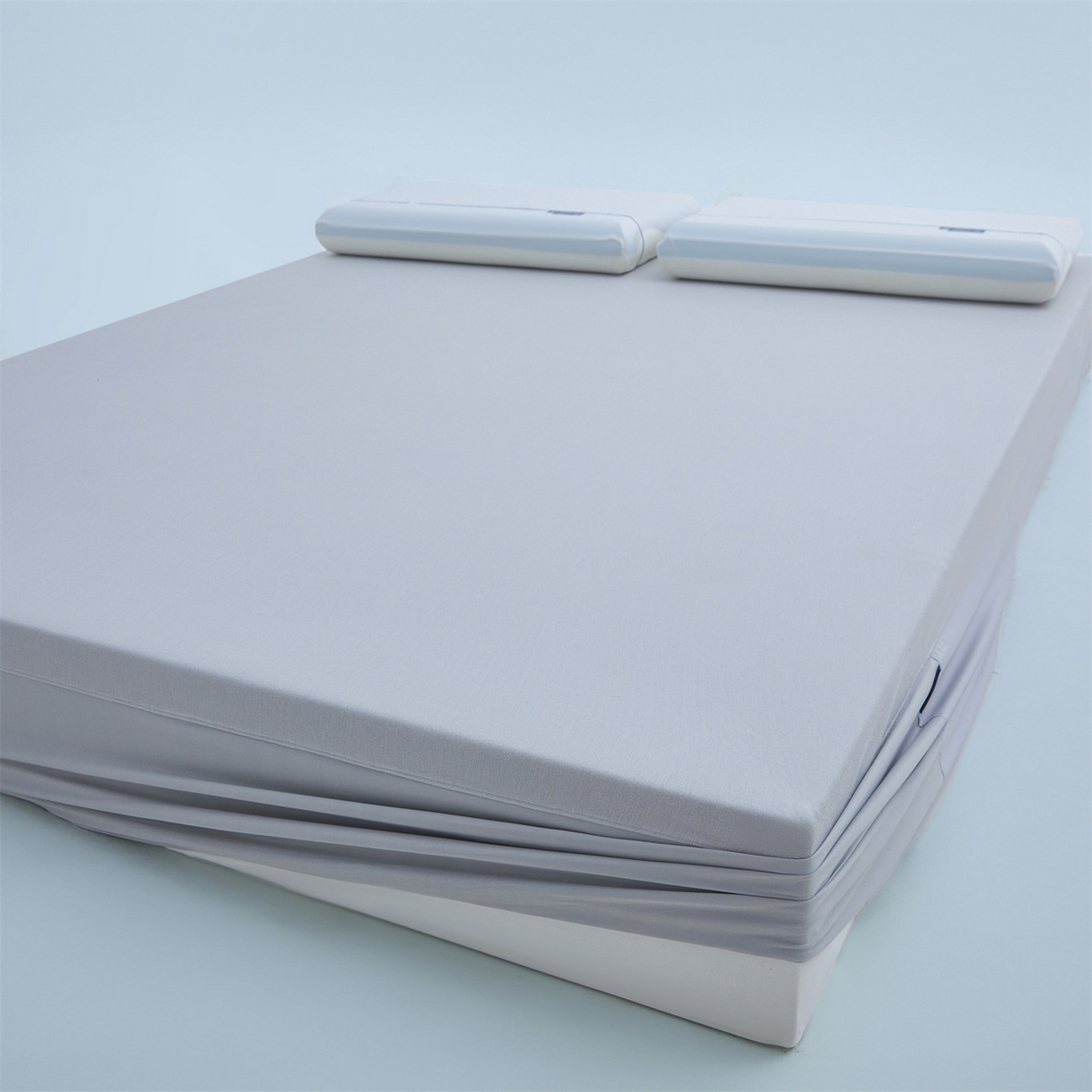 91家纺网 家纺一手货源 找家纺 优眠坊 2026春夏新款星球深睡床笠床垫保护套床笠单件 星球-陨石灰