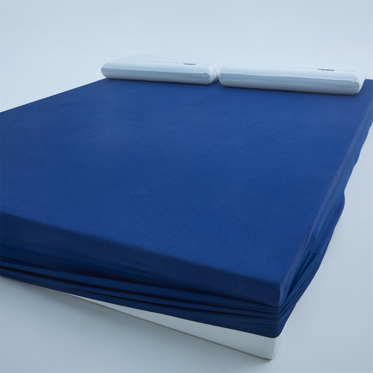 91家纺网 家纺一手货源 找家纺 优眠坊 2026春夏新款星球深睡床笠床垫保护套床笠单件 星球-藏蓝