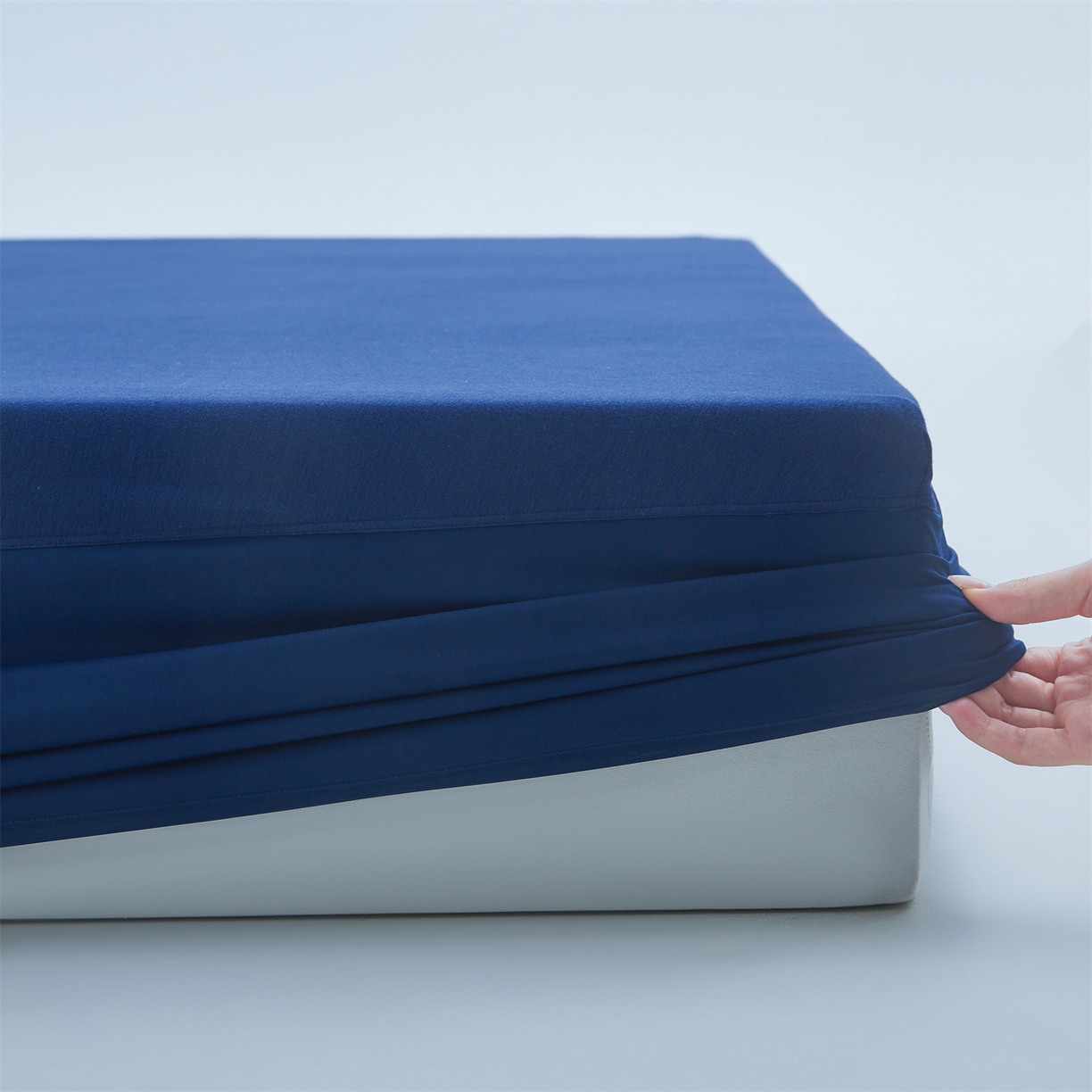 优眠坊 2026春夏新款星球深睡床笠床垫保护套床笠单件 星球-藏蓝