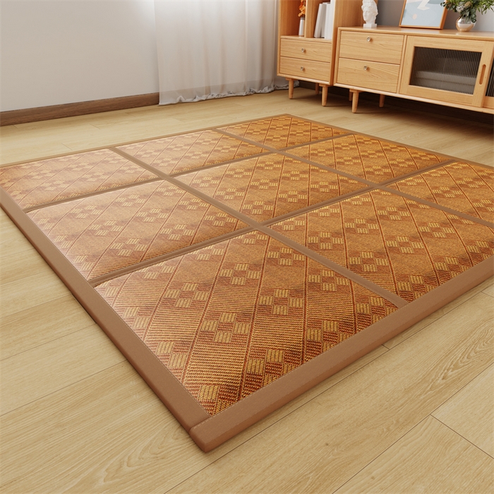 91家纺网 家纺一手货源 找家纺 梦卡迪 2026新款爬行地垫 九宫格