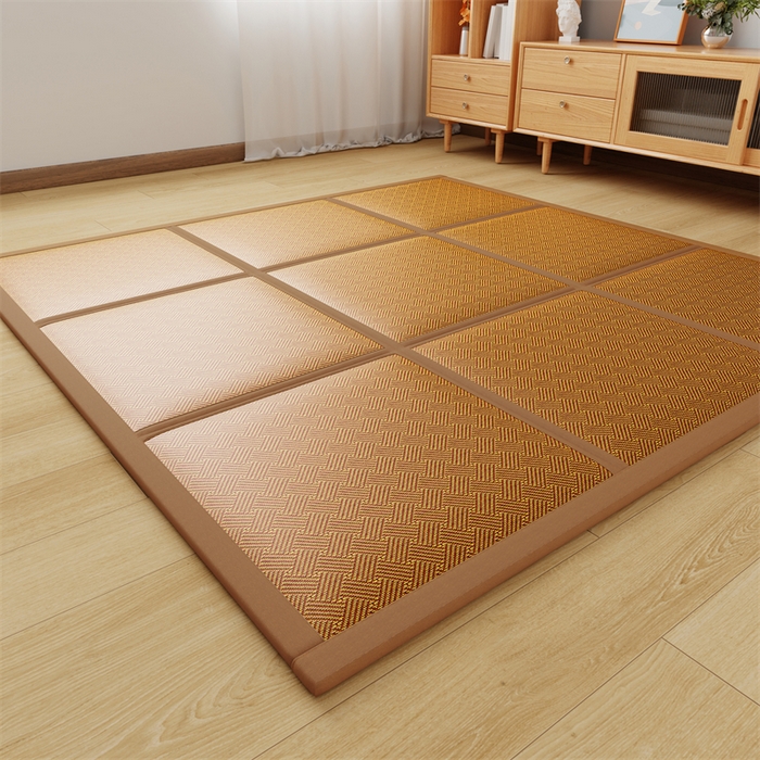 91家纺网 家纺一手货源 找家纺 梦卡迪 2026新款爬行地垫 咖饼干