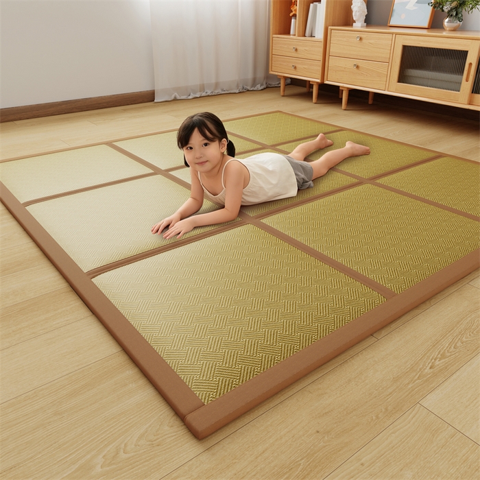 91家纺网 家纺一手货源 找家纺 梦卡迪 2026新款爬行地垫 绿饼干