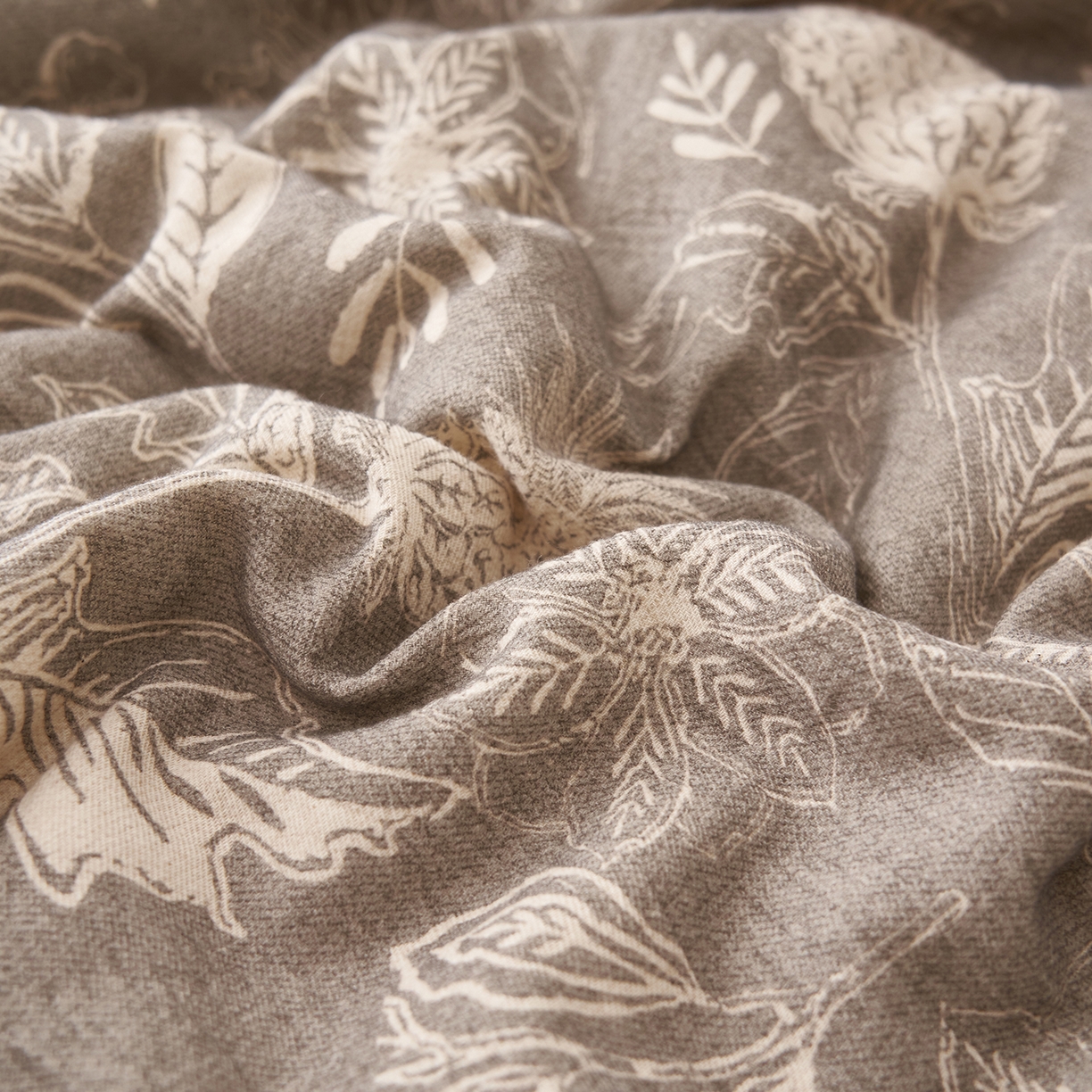 91家纺网 家纺一手货源 找家纺 吾诺家居 2026新款棉麻系列-棉麻印花棉花夏被 初朵