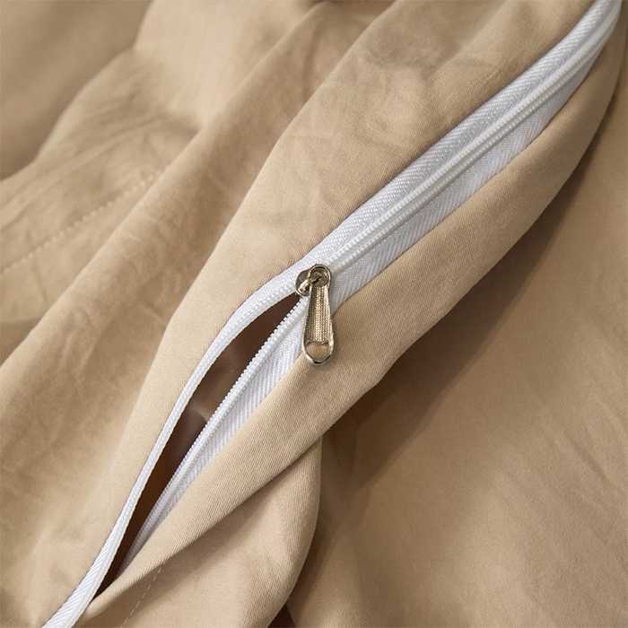 91家纺网 家纺一手货源 找家纺 库里梦家纺 2026新款高精密斜纹棉四件套镂空四件套-织带款 奶咖