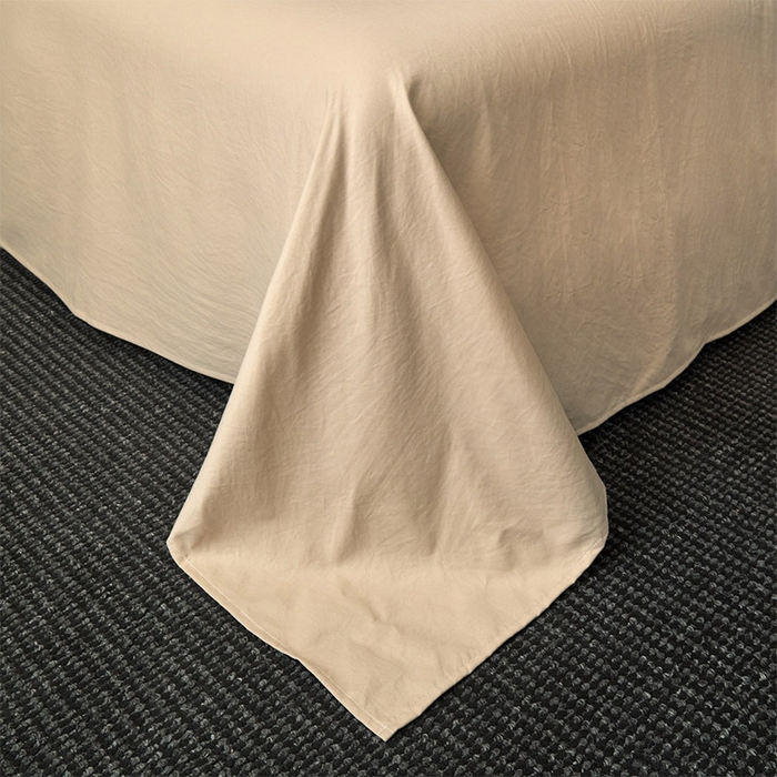 91家纺网 家纺一手货源 找家纺 库里梦家纺 2026新款高精密斜纹棉四件套镂空四件套-织带款 奶咖