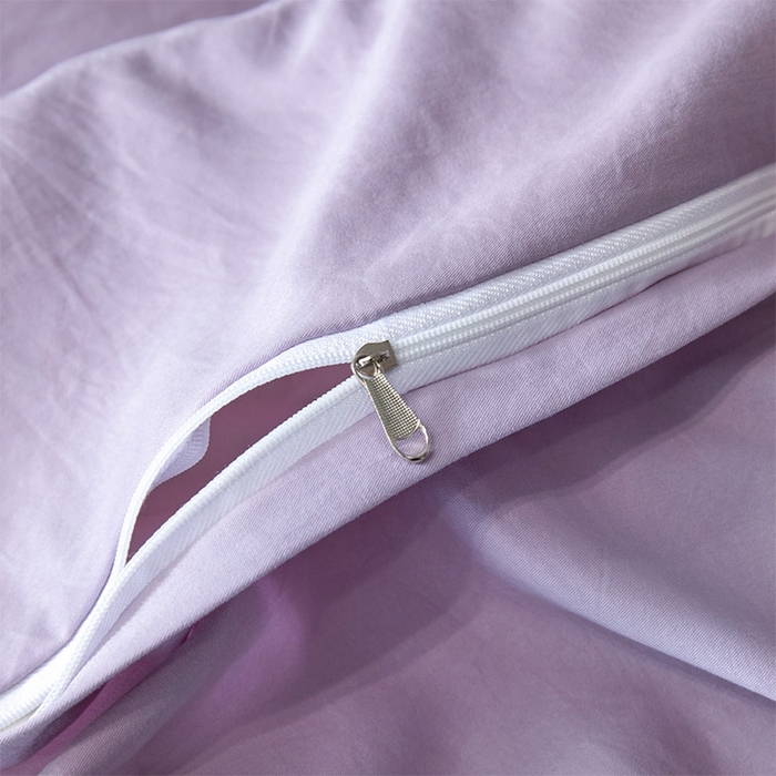 91家纺网 家纺一手货源 找家纺 库里梦家纺 2026新款高精密斜纹棉四件套镂空四件套-织带款 紫堇