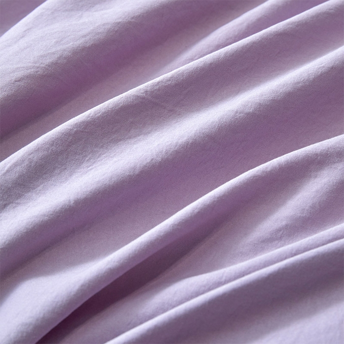 91家纺网 家纺一手货源 找家纺 库里梦家纺 2026新款高精密斜纹棉四件套镂空四件套-织带款 紫堇