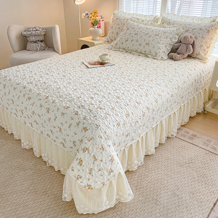 91家纺网 家纺一手货源 找家纺 艺慕家纺 2026新款夏被四件套 春日花语