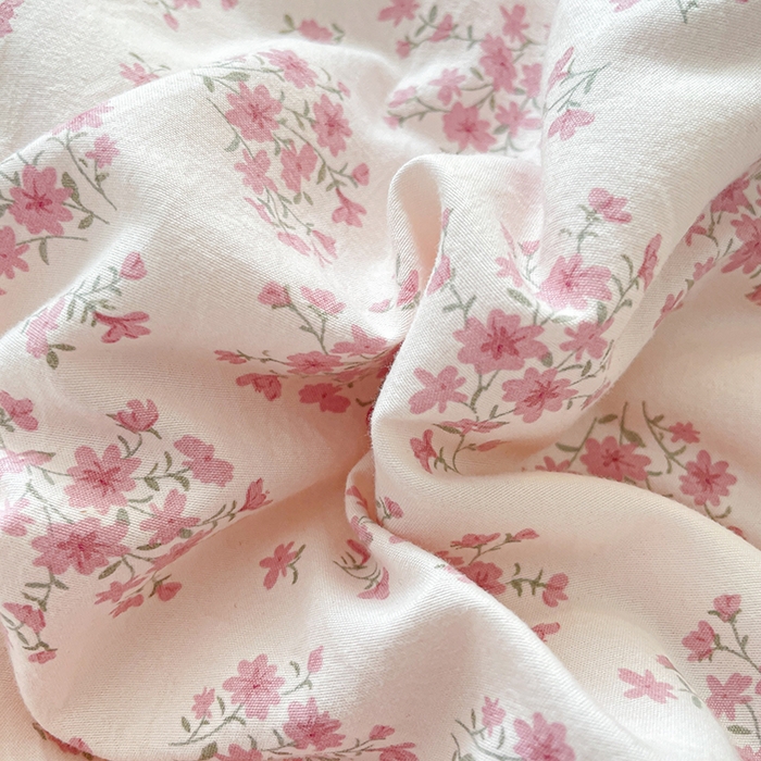 91家纺网 家纺一手货源 找家纺 艺慕家纺 2026新款夏被四件套 粉色樱花