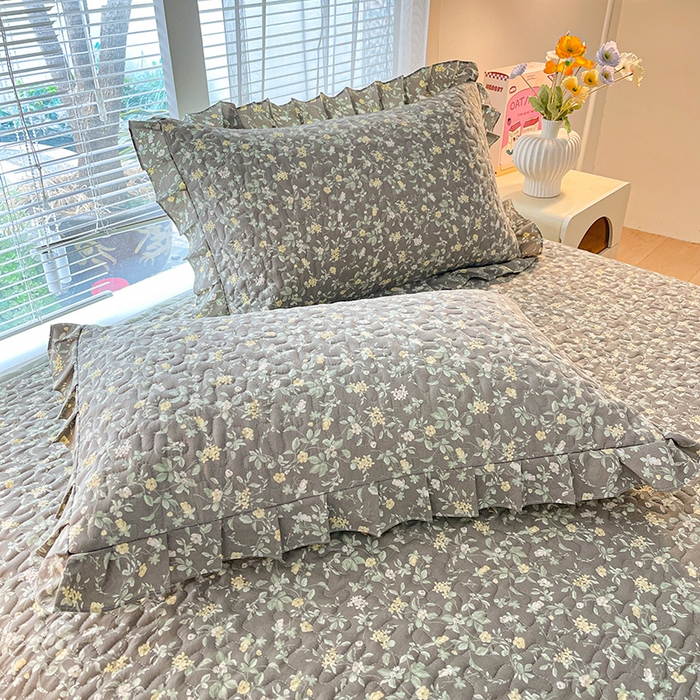 91家纺网 家纺一手货源 找家纺 艺慕家纺 2026新款夏被四件套 金盏花语