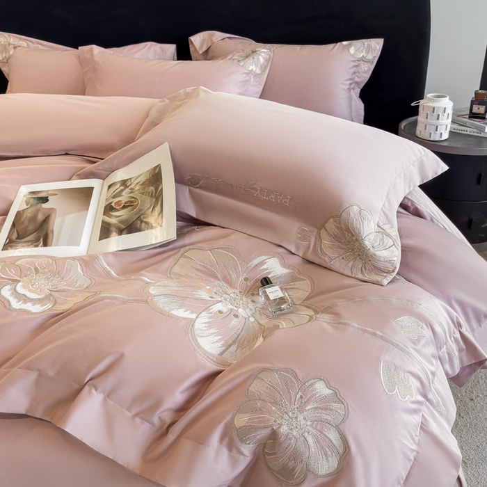 91家纺网 家纺一手货源 找家纺 （总）女子家纺 2026新款A类长绒棉新疆全棉纯棉四件套-千幻影