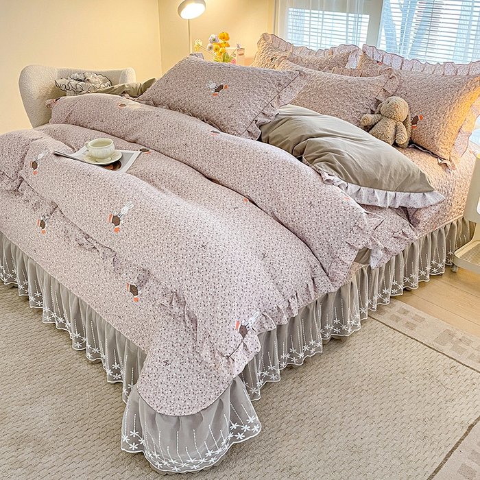 91家纺网 家纺一手货源 找家纺 （总）艺慕家纺 2026新款床盖四件套